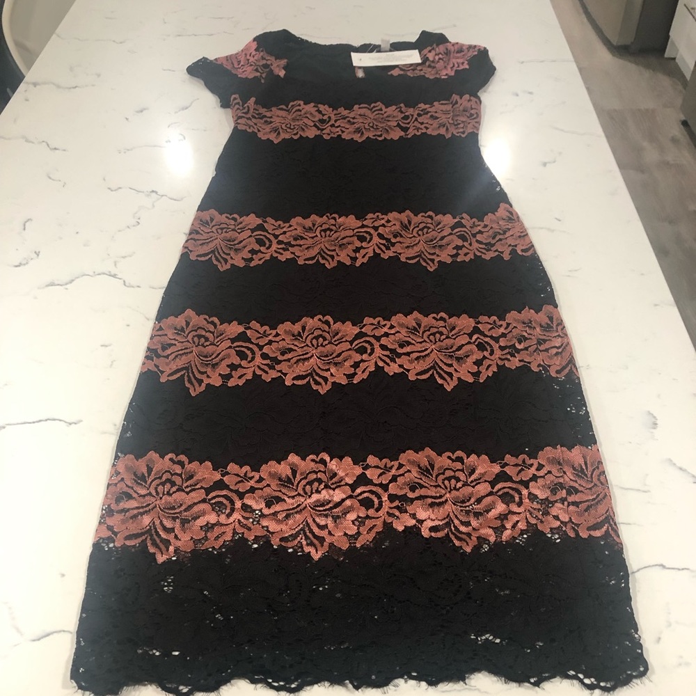 New York and Company Eva Mendes Floral lace Dress